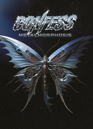 the album cover for Confess - Metal Morphosis