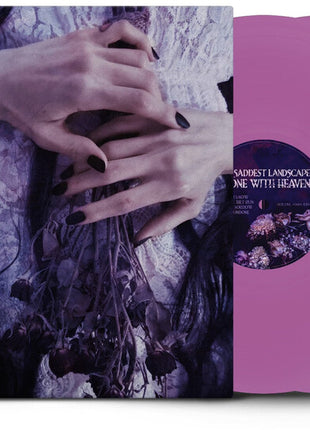 the album cover for Saddest Landscape - Alone With Heaven [Colored Vinyl] (Gate) (Viol) [With Booklet]
