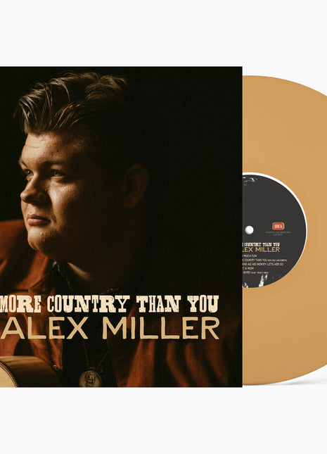the album cover for Alex Miller - More Country Than You