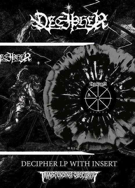 the album cover for Decipher - Thelema