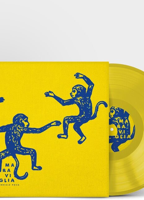 the album cover for Gabriele Poso - Maraviglia [Indie Exclusive] [Colored Vinyl] (Ylw) [Indie Exclusive]