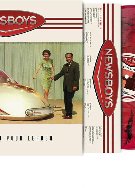 the album cover for Newsboys - Take Me To Your Leader (30th Anniversary) [Colored Vinyl]