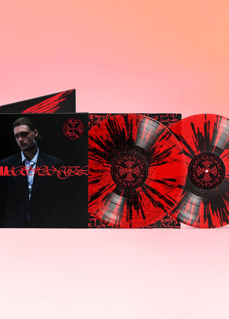 the album cover for Kettama - Archangel (Blk) [Colored Vinyl] (Red) (Spla) (Uk)
