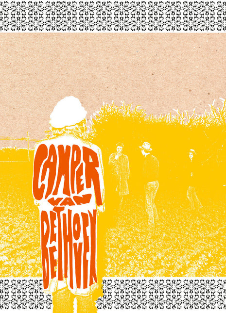 the album cover for Camper Van Beethoven - Telephone Free Landslide Victory [Mustard Yellow]