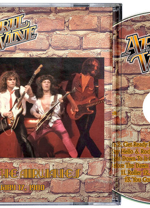 the album cover for April Wine - Across The Airwaves