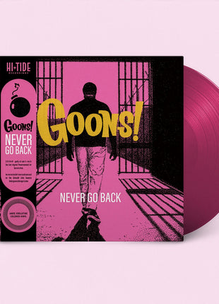 the album cover for Goons - Goons Never Go Back [Colored Vinyl] (Pnk) [Indie Exclusive]