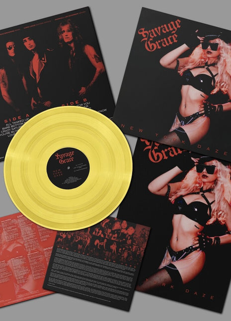 the album cover for Savage Grace - New York Daze [Colored Vinyl] (Post)