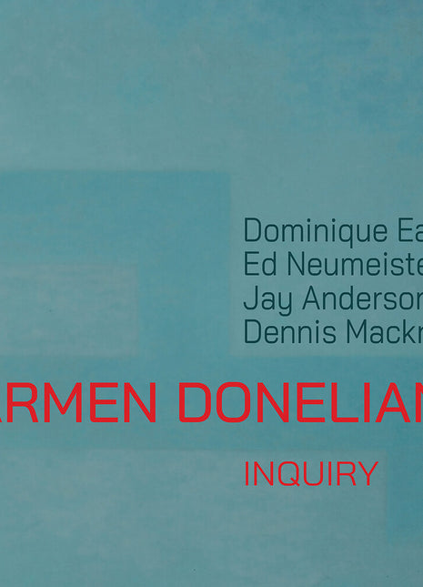 the album cover for Armen Donelian - Inquiry