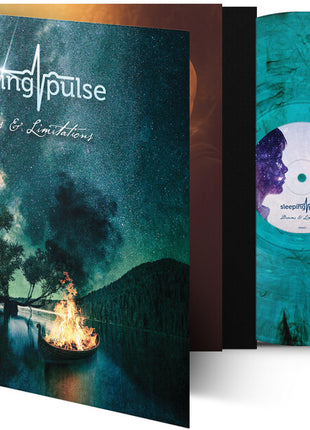 the album cover for Sleeping Pulse - Dreams & Limitations (Blk) (Blue) [Colored Vinyl] (Gate)