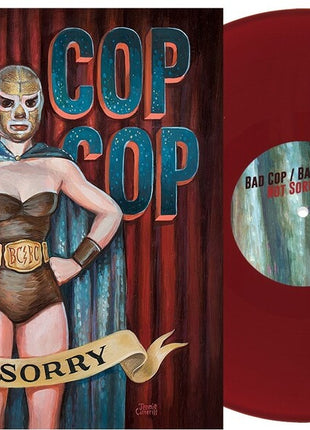 the album cover for Bad Cop Bad Cop - Not Sorry [Burgundy]