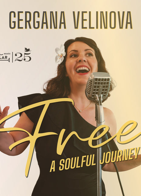 the album cover for Gergana Velinova - Free
