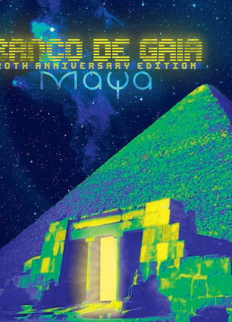 the album cover for Banco De Gaia - Maya 20th Anniversary Edition