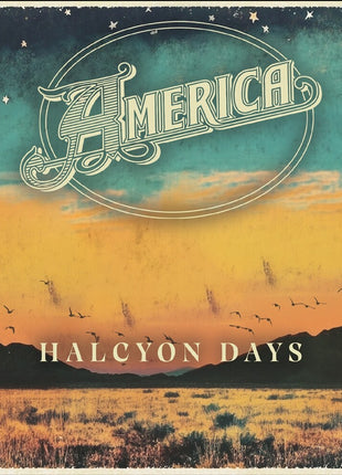 the album cover for America - Halcyon Days