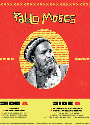 the album cover for Pablo Moses - Best Of
