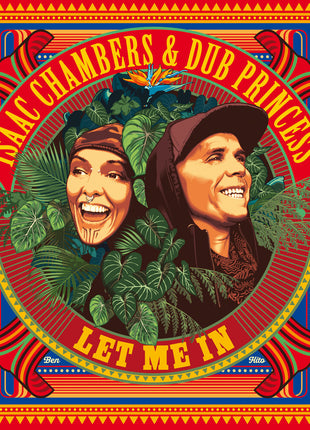 the album cover for Isaac Chambers  & Dub Princess - Let Me In