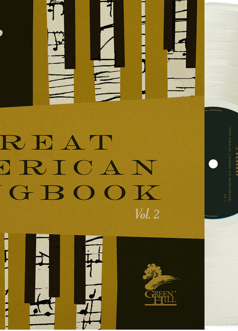 the album cover for Beegie Adair - Great American Songbook, Vol. 2 [Colored Vinyl] (Wht)