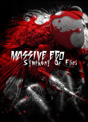the album cover for Massive Ego - Symphony Of Flies