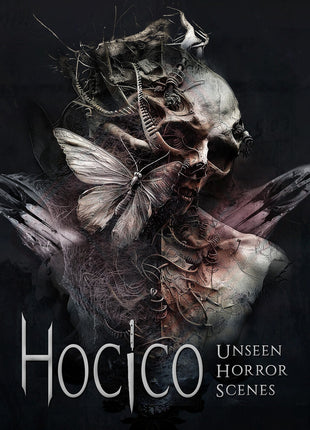 the album cover for Hocico - Unseen Horror Scenes