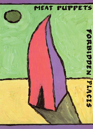 the album cover for Meat Puppets - Forbidden Places - 35th Anniversary Edition [Clear Vinyl]