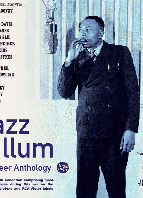 the album cover for Jazz Gillum - Career Anthology 1934-49