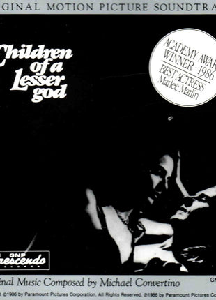 the album cover for Children Of A Lesser God / O.S.T. - Children Of A Lesser God / O.S.T.