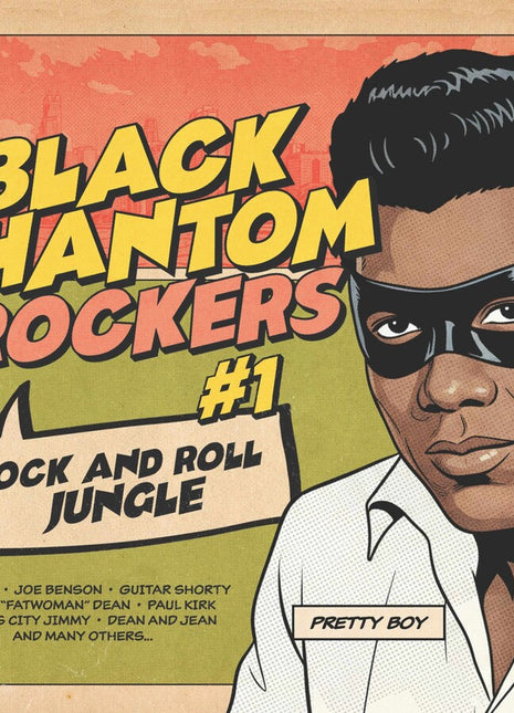 the album cover for Black Phantom Rockers Vol 1 - Black Phantom Rockers Vol 1