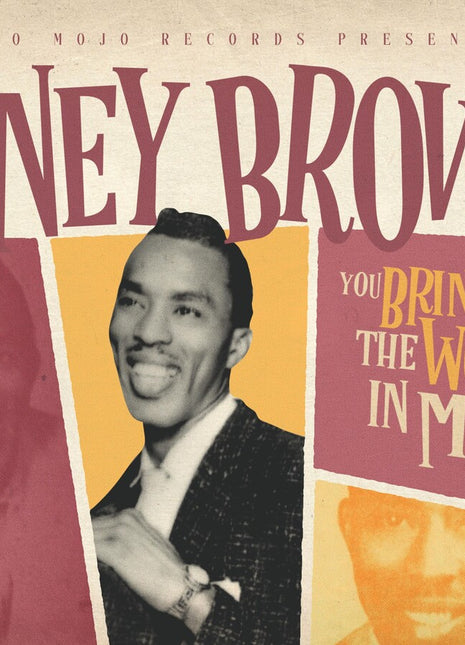the album cover for Piney Brown - You Bring Out The Wolf In Me