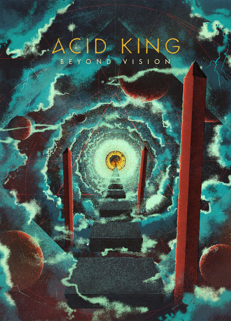 the album cover for Acid King - Beyond Vision [Colored Vinyl] (Viol)