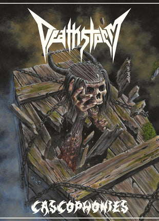 the album cover for Deathstorm - Cascophonies