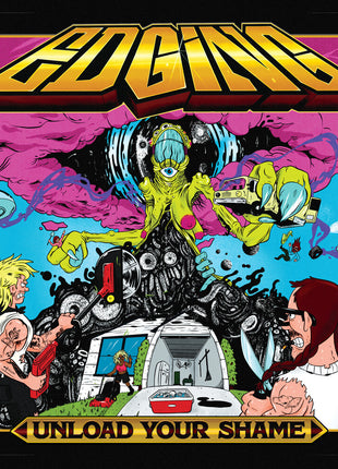 the album cover for Edging - Unload Your Shame