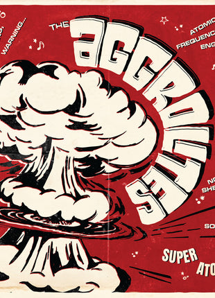 the album cover for Aggrolites - Super Atomic