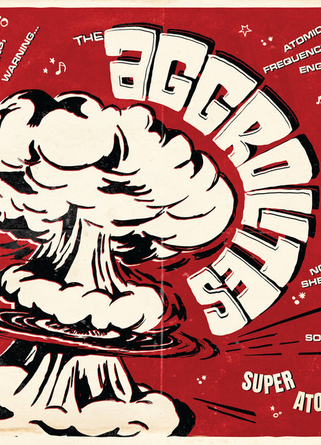 the album cover for Aggrolites - Super Atomic