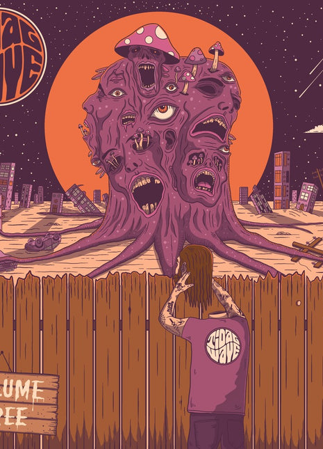 the album cover for Tidal Wave - Volume Tree