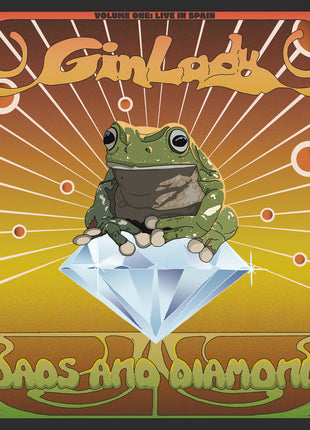 the album cover for Gin Lady - Toads & Diamonds Volume One: Live In Spain