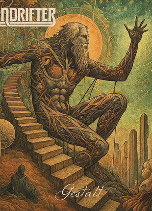the album cover for Plaindrifter - Gestalt