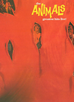 the album cover for Animals - Greatest Hits Live (Blue) [Colored Vinyl]