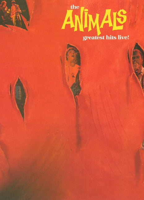 the album cover for Animals - Greatest Hits Live (Blue) [Colored Vinyl]