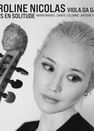 the album cover for Caroline Nicolas - Pieces En Solitude