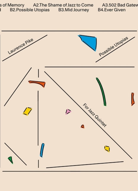 the album cover for Laurence Pike - Possible Utopias For Jazz Quintet
