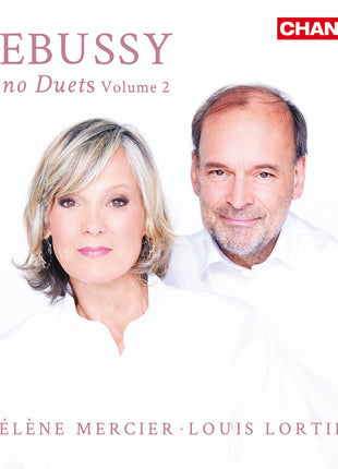 the album cover for Lous Lortie - Debussy: Piano Duets Vol. 2
