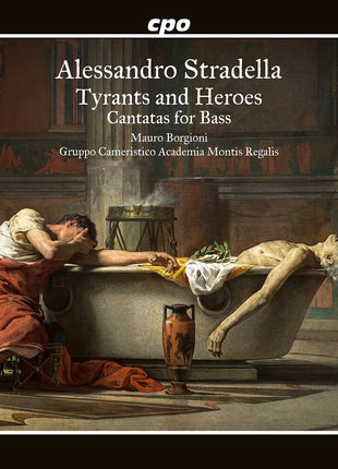 the album cover for Mauro Borgioni - Bass Cantatas & Arias