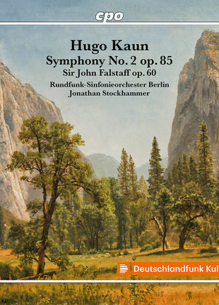 the album cover for Radio-Symphonie-Orchester Berlin - Symphony No. 2 In C Minor Op. 85 & Sir John Falsta