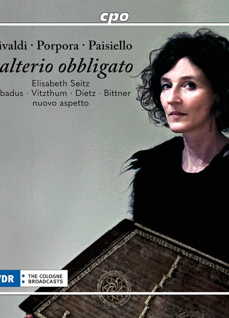 the album cover for Elisabeth Seitz - Salterio - Mania
