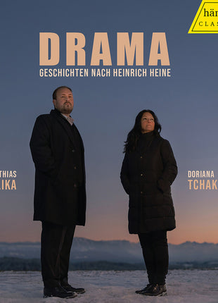 the album cover for Matthias Lika - Drama - Songs Based On Poems By Heinrich Heine