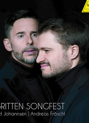 the album cover for Daniel Johannsen - Britten Songfest
