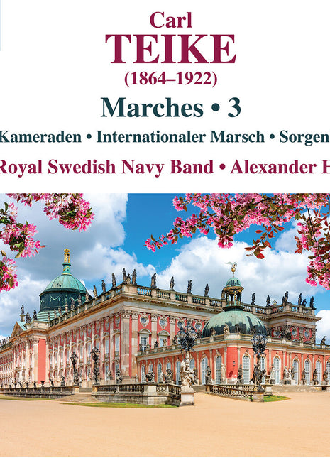 the album cover for Royal Swedish Navy Band - Teike: Marches Vol. 3