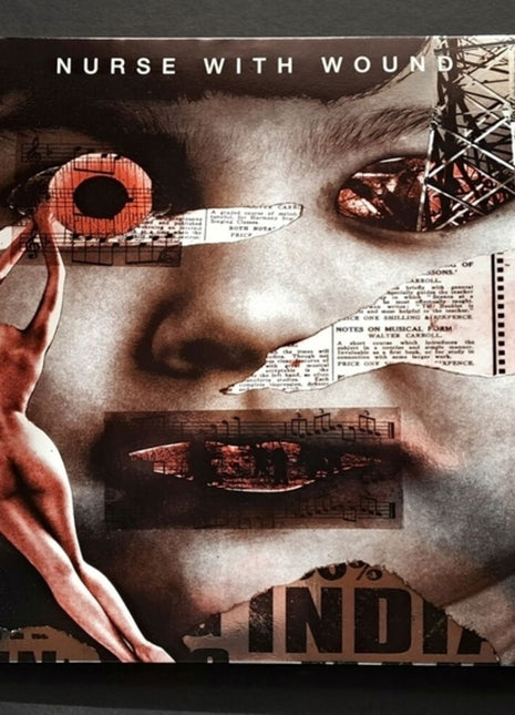 the album cover for Nurse With Wound - Huffin' Rag Blues [Colored Vinyl]