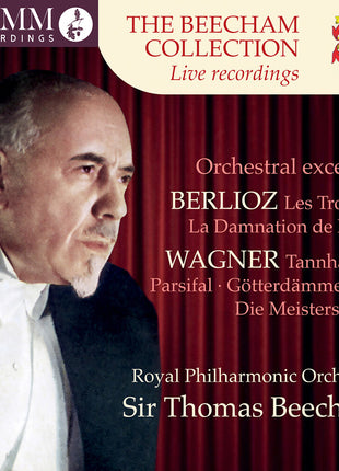 the album cover for Royal Philharmonic Orchestra - Beecham Collection - Berlioz & Wagner: Orchestral