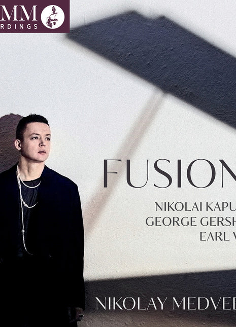 the album cover for Nikolay Medvedev - Fusions