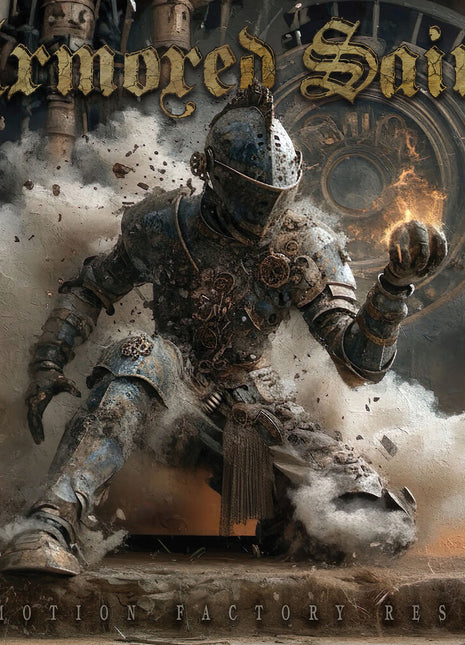 the album cover for Armored Saint - Emotion Factory Reset